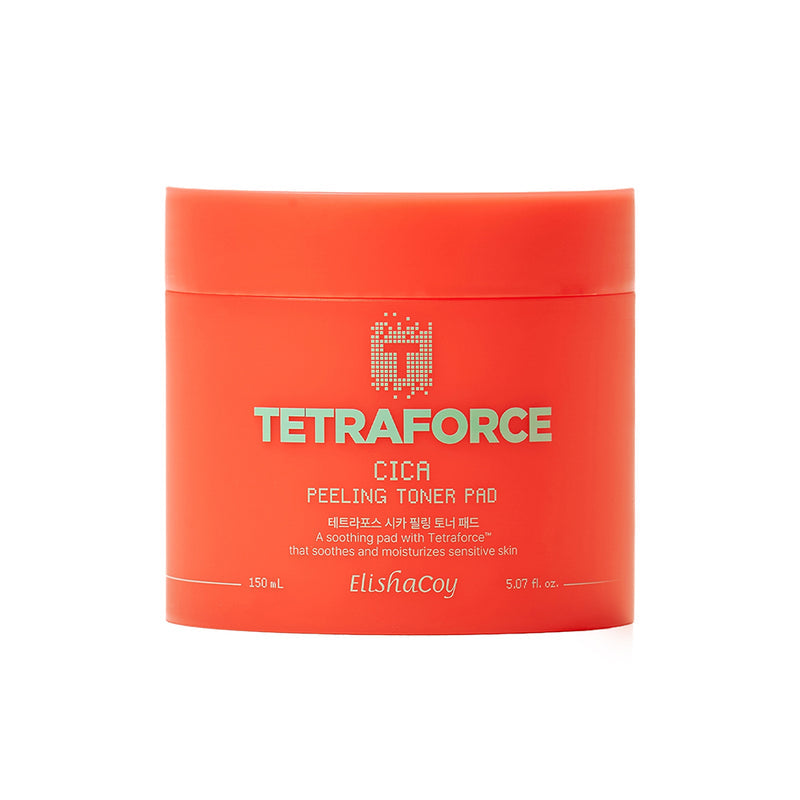 TETRAFORCE Cica Peeling Toner Pad (150ml, 60 Pads)
